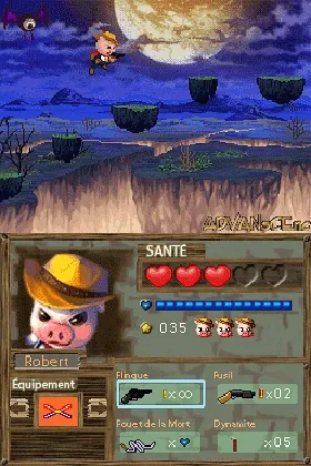 Barnyard Blast - Swine of the Night (USA) (En,Fr,Es,Pt) screen shot game playing